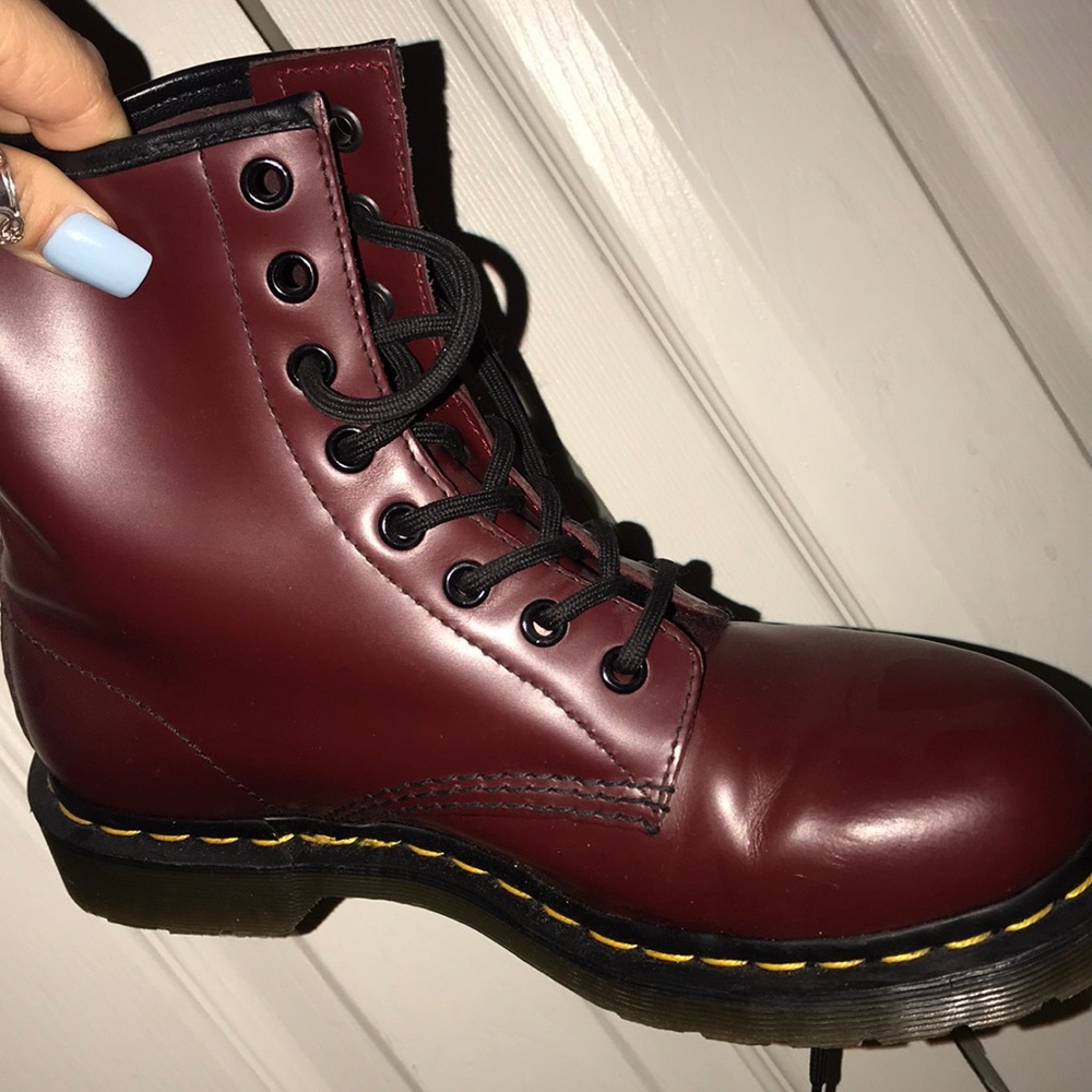 Dr. Martens Classic 1460 in Cherry Red Size 7